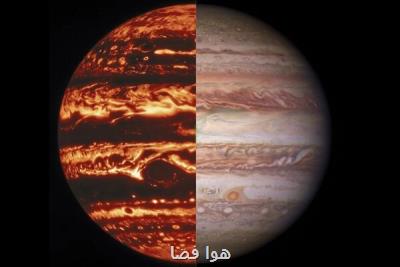 انتشار نخستین تصویر سه بعدی از جو سیاره مشتری