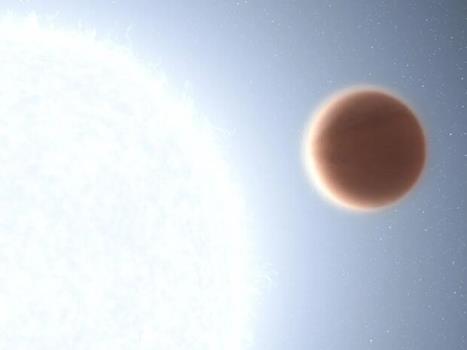 سیاره ای که در آن سنگ تبخیر شده می بارد