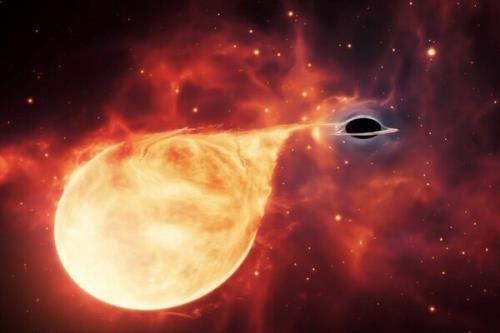 یک سیاه چاله خفته در کهکشان همسایه رصد شد