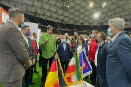 شروع به کار نمایشگاه ایران ساخت با حضور رئیس جمهوری ونزوئلا