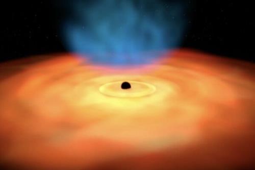 خروج اشعه های ایکس از یک سیاهچاله رصد شد