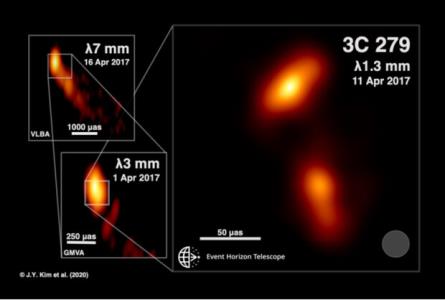 تصویر خروج جت پلاسما از سیاهچاله به ثبت رسید