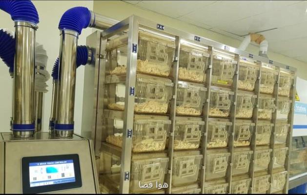 راه اندازی سیستم پرورش موش های آزمایشگاهی در موسسه رازی