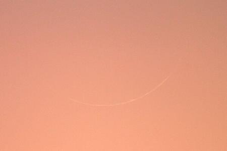 بررسی شرایط رویت هلال ماه شوال