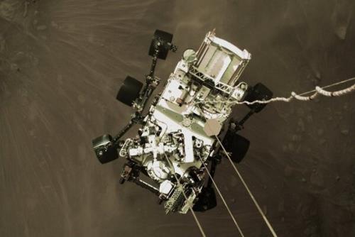 تصاویر تازه مریخ نورد استقامت از مریخ